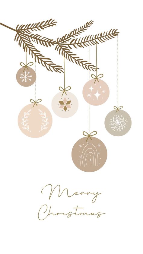 Christmas Aesthetic Warm, Minimalist Christmas Wallpaper, Neutral Christmas Aesthetic, Full Aesthetic, Ornament Packaging, Christmas Instagram Story, Beige Christmas, Christmas Instagram, Idee Cricut