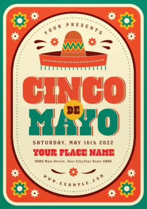 Check out the Cinco De Mayo Celebration Illustrator Template for your next club and party event. Take advantage of this premade PSD template for Photoshop - More amazing template on FFFLYER - Cinco De Mayo Flyer, Club & Party, Flyer Templates, Holiday & Event Flyer, Party Flyer Club Party Flyer, Cinco De Mayo Celebration, Illustrator Template, Food Stall, Club Parties, Event Flyer, Club Party, Templates Downloads, Party Flyer