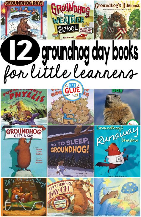 Our 12 favorite groundhog day books are perfect for your winter and groundhog day lesson plans. These are great for preschool, kindergarten, or first grade students. Ocean Centers, Kindergarten Groundhog Day, Preschool Groundhog, Centers Preschool, 2d Shapes Activities, Pocket Of Preschool, Groundhog Day Activities, Snowmen At Night, Shape Activities