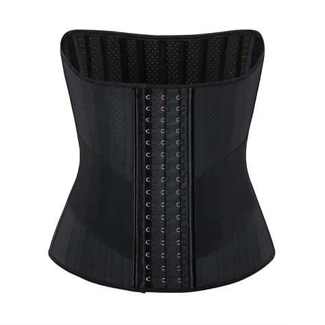 Hourglass Waist Trainer Latex Corset 25 Steel Bones Waist Cincher Flat Belly Slimming Sheath Fitness Hourglass Waist Trainer, Hourglass Waist, Waist Cincher, Long Torso, Waist Trainer, Flat Belly, Bones