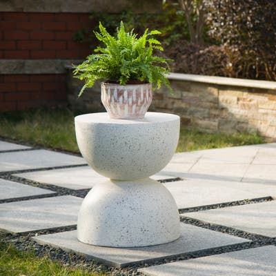 Terrazzo Garden, Island Deck, Side Table Plant, Stool Side Table, Support Pour Plante, Minimalist Tables, Plant Table, Patio Tables, Planter Stand