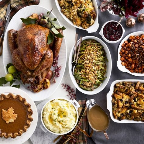 Complete Ultimate Turkey Dinner, Thanksgiving Delivery Thanksgiving Dinner Recipes Sides, Cajun Fried Turkey, Thanksgiving Dinner For Two, Cajun Turkey, Cooking Thanksgiving Dinner, Thanksgiving Dinner Menu, Thanksgiving Dinner Recipes, Thanksgiving Dinner Table, Thanksgiving Cooking