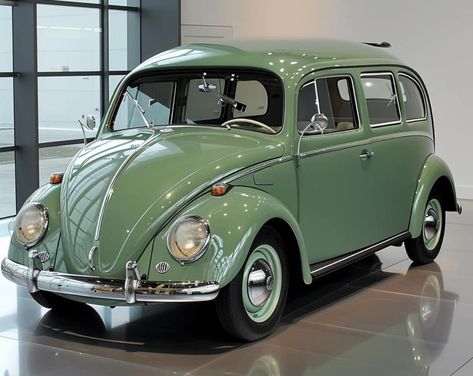 Olive Green Cars, Blue Vw Beetle, Volkswagen Bus Art, Vintage Volkswagen Bus, Vw Wagon, Carros Suv, Station Wagon Cars, Vw Lt, Wagon Cars