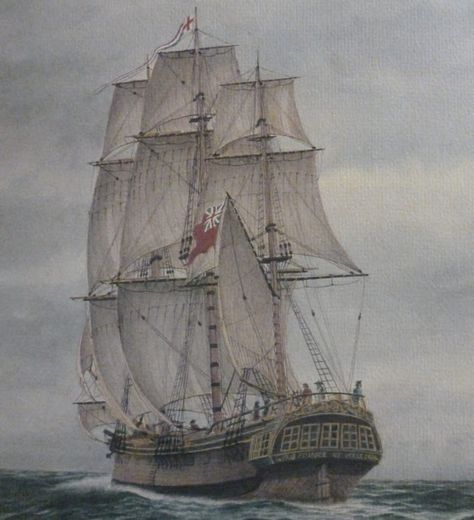 Hms Prince Of Wales, Van Diemen's Land, Battle Art, First Fleet, Storyboard Ideas, Master And Commander, Marine Artist, Botany Bay, Sailing Art