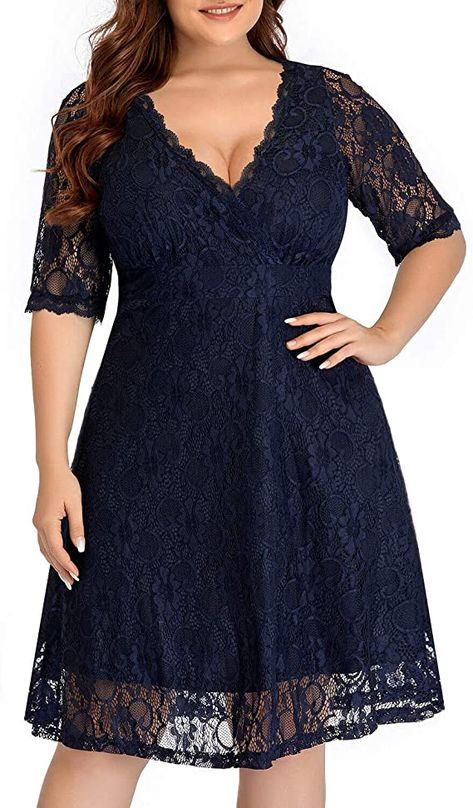 Wedding Guest Dress Floral, Plus Size Cocktail Dress, Plus Size Cocktail, Lace Wedding Guest Dress, Burgundy Cocktail Dress, Knee Length Dresses Casual, Graduation Party Dresses, Plus Size Cocktail Dresses, Banquet Dresses