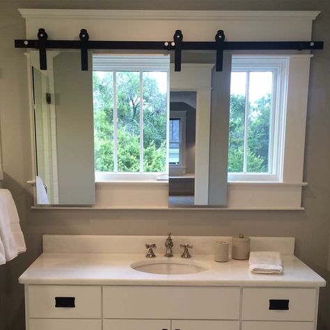 Mirrors Bathroom Sink Under Window Mirror, Window Behind Mirror Bathroom, Window Between Mirrors In Bathroom, Window Bathroom Mirror, Bathroom Vanity With Window Above, Bathroom Sink With Window Above, Bathroom Mirror In Front Of Window, Bathroom Sink In Front Of Window, Mirror In Front Of Window Bathroom