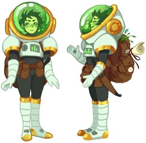 Astronaut Character Design Concept Art, Spacesuit Concept Art, Future Character Design, Astronaut Character Design, Astronaut Character, Space Suits, Game Character Design, Character Design References, Illustration Character Design