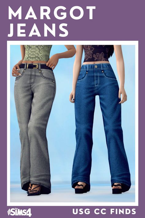 Serenity's Margot Jeans - Ultimate Sims Guides Sims 4 Maxis Match Jeans Cc, Sims 4 Mm Jeans, Maxis Match Jeans Sims 4, Sims 4 New York Cc, Sims 4 Jeans Cc Maxis Match, Maxis Match Jeans, Sims 4 Cc Jeans Maxis Match, Cc Jeans, Ts4mm Cc