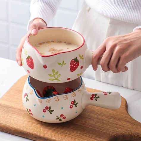 Cheap Soup, Dishes Sets, Ceramic Strawberry, Ceramic Sun, Kitchen Decor Collections, Soup Stock, Ceramics Pottery Bowls, Milk Pan, Ceramic Cookware