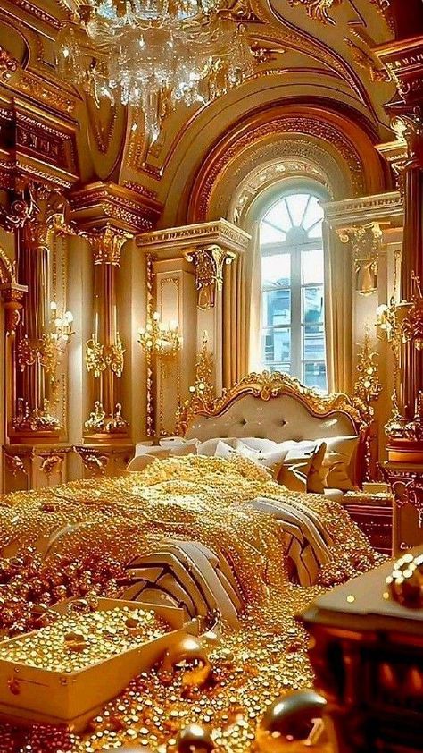 Abundance Images, Lucky Wallpaper, Fantasy Bedroom, Luxury Houses Mansions, Money Images, Beautiful Art Pictures, Lampe Decoration, Money And Happiness, Design Your Dream House