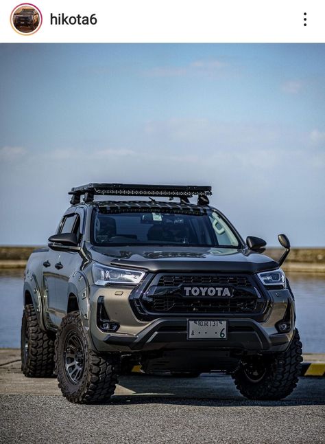 Modified Pickup Trucks, Hilux Vigo Modified, Toyota Hilux 4x4 Modified, Toyota Hilux Modified, Toyota Hilux Offroad, Hilux Modified, Hilux Rogue, Toyota Forerunner, Hilux Camper