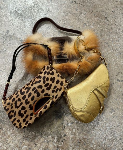 princess Fendi Fur, Ostrich Handbags, Pony Style, Vintage Designer Bags, Dior Saddle, Vintage Fendi, Fur Bag, Vintage Purses, Vintage Designer