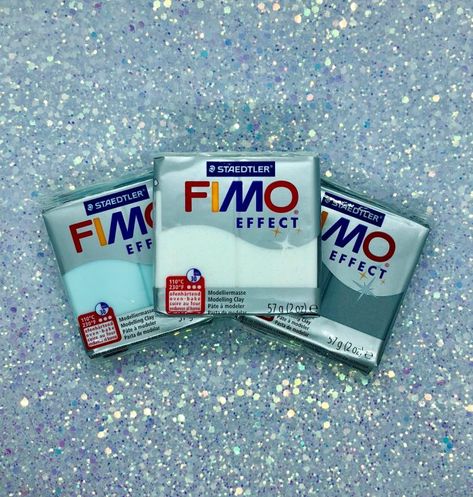 Fimo Effect clay, oven bake clay, clay crafts, How To Make Polymer Clay Shiny, Fimo Clay Colour Recipes, Adding Glitter To Polymer Clay, Faux Sea Glass Diy Polymer Clay, Eyeshadow On Polymer Clay, Working With Polymer Clay, Fimo Effect, Clay Art For Kids, Bake Clay