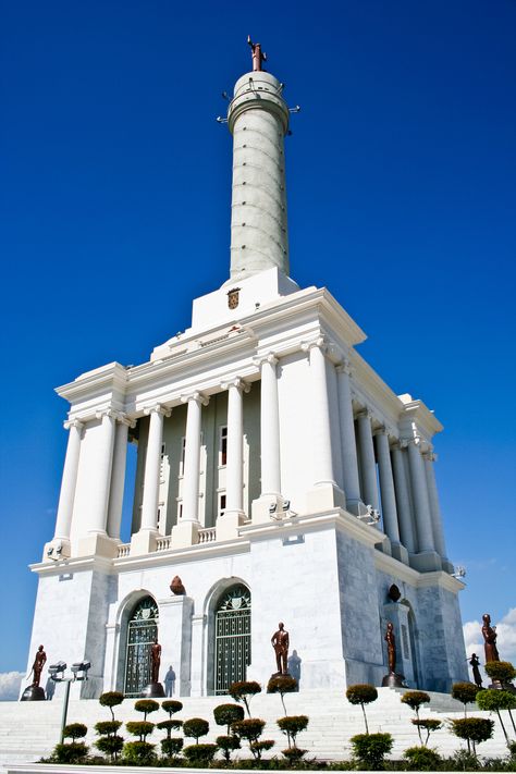 coldwellbankerislandaffiliatesf you are here on Vacaion, don't miss out on a trip to the Monument of independence in Santiago, Dominican Republic... #Monument #Historic, #DominicanRepublic #Visit #Independence Dominican Republic, Ferry Building San Francisco, Notre Dame, Places Ive Been, Monument, Vision Board, Around The Worlds, Mural, Architecture