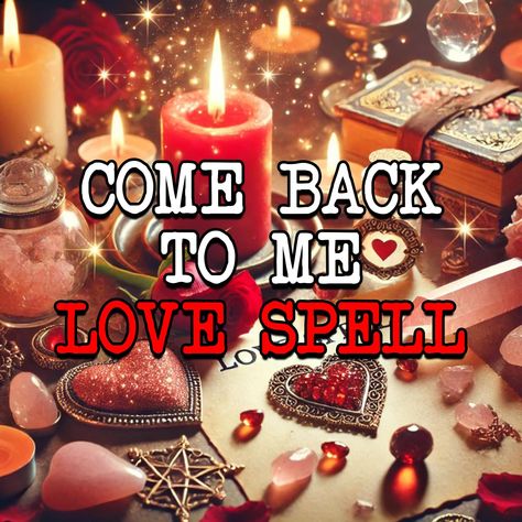 Are you longing to reunite with your ex and rekindle the passion that once burned between you? My Come Back To Me Love Spell is designed to help restore your lost love and bring your partner back into your life. Whether there was a misunderstanding, distance, or fading emotions, this powerful spell is crafted to remove obstacles and open the pathway to reconciliation and commitment. This spell works by reigniting the emotional and romantic connection between you and your loved one. It stimulates Come Back To Me Spell, Reconciliation Spell, Romantic Connection, Real Love Spells, Drifting Apart, Come Back To Me, Love Connection, Fast Results, Love Spell