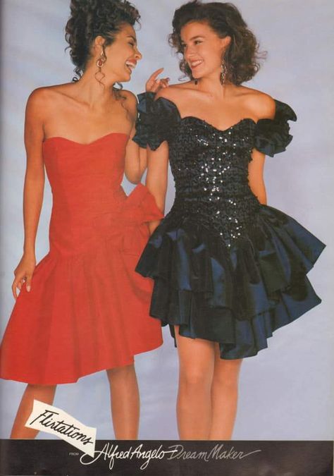 90s Prom Theme Party, 80s Prom Dress Aesthetic, Tacky Prom Theme, 80s School Dance, 1980 Prom Dresses, 80 Prom Dresses 1980s, 80s Formal Fashion, 80s Prom Aesthetic, 80s Dresses Formal