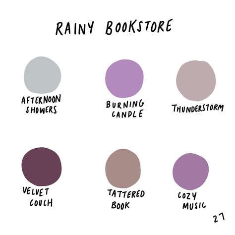 Twenty Seven on Instagram: “Rainy bookstore tea is our best seller so far!⁠ I think it's getting everyone in the mood ⁠for a very cozy fall!⁠ ⁠ Tag your book-loving…” Color Dots, Velvet Couch, Different Feelings, Small Book, Color Inspo, In The Mood, Color Pallets, Cozy Fall, The Mood