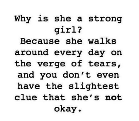 . Strong Girl Quotes, Life Quotes Funny, Deep Life Quotes, Funny Life Quotes, Deep Girl, Quotes Funny Life, Tenk Positivt, Inspirerende Ord, Strong Girl