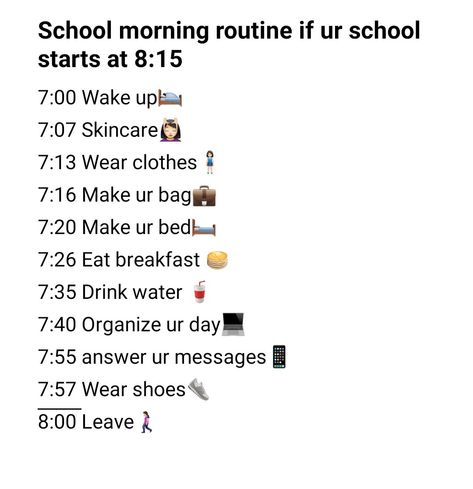 So this is my morning routine and l just wanted to help people be more organized l hope this helps!<3 Good Apps For Iphone, Routine School, Be More Organized, Morning Routine School, School Morning, After School Routine, School Routine, My Morning Routine, School Starts