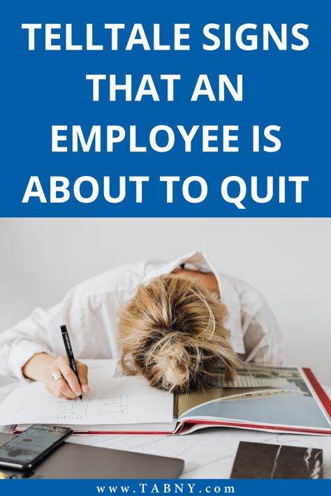 There are common warning signs that can help managers predict whether employees are about to quit. Here's what to look out for, and what to do if you recognize any of the signs in your employees. #leadership #hr #management #employeeengagement #culture Good Employees Leave Quotes, Bad Employee Quotes, Employee Appreciation Messages, Employee Quotes, Disengaged Employee, Leaving Quotes, Feeling Unappreciated, Good Leadership Skills, Appreciation Message