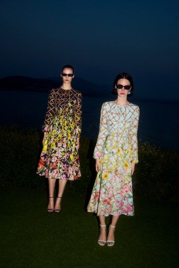 Wanderlust Fashion, Resort 2024 Collection, Spring 2023 Ready To Wear, Resort 2024, 2023 Ready To Wear, Elegant Maxi Dress, Mary Katrantzou, Runway Trends, Contemporary Luxury