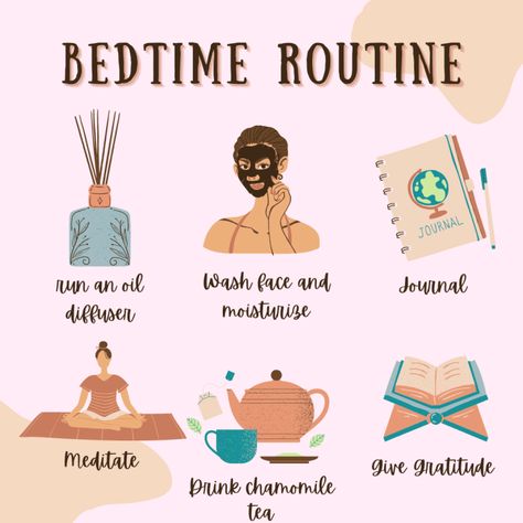 Even adults need a bedtime routine! ✨ #Sleep #HealthyHabits #CreatingHealthyHabits Healthy Life Hacks, Time Routine, Self Care Bullet Journal, Sleep Routine, Night Time Routine, Evening Routine, Trouble Sleeping, Healthy Sleep, Bedtime Routine