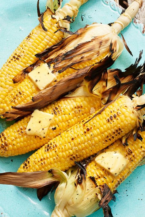 The Most Popular Corn Recipe on Pinterest | Kitchn Best Corn On The Cob, Side Dishes For Ribs, Grilled Corn On The Cob, Grilled Burgers, Grilling Tips, Grilled Veggies, Corn On The Cob, Cooking Lessons, Corn Recipes