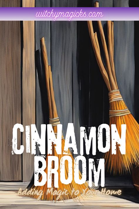 Cinnamon brooms aren't for sweeping; they serve as fragrant decorations, often used in entryways to greet guests with their wonderful aroma. #CinnamonBroom #HomeFragrance #DecorativeTouch #EntrywayMagic #ScentedAccents Diy Cinnamon Broom, Cinnamon Broom Witchcraft, Cinnamon Broom Ideas, Cinnamon Broom Decor, Cinnamon Broom, Simmer Pots, Diy Cinnamon, Spells That Actually Work, Green Witchcraft