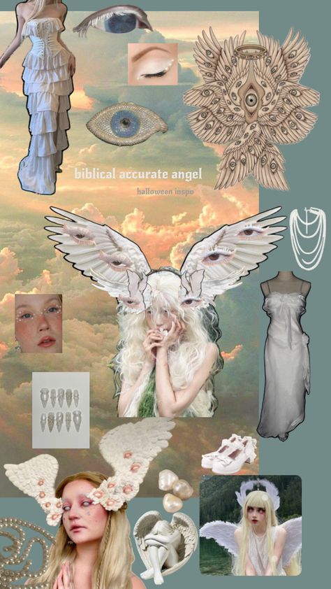 Accurate Angel Costume, Biblically Accurate Angel, Beyond Wonderland, Biblically Accurate, I Wait For You, Angel Costume, Favorite Holiday, Mood Board, Angel