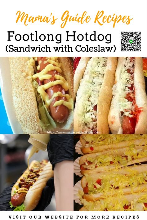 Footlong Hotdog Sandwich with Coleslaw Sandwich With Coleslaw, Lumpiang Shanghai, Dogs Recipes, Hotdog Sandwich, Hot Dogs Recipes, Filipino Style, Childhood Days, Dog Recipes, Ground Pork