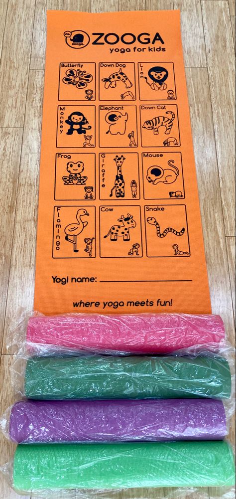 Kids Yoga Mat, Kids Mat, Yoga Kids, Calm Down Corner, Kids Yoga, Yoga Gear, Diy Classroom, Culver City, Preschool Ideas