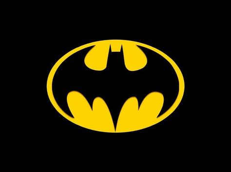 Batman Logo Batman Logo Tattoo, Michael Keaton Batman, Logo Batman, Keaton Batman, Batman Theme, Bat Symbol, Comics Logo, Dc Comics Wallpaper, Children's Comics