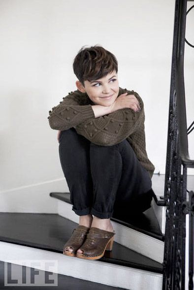 Ginnifer Goodwin, Corte Pixie, Jennifer Morrison, Short Haircut, Style Crush, Girl Crushes, Pixie Hairstyles, Hair Dos, Pixie Haircut