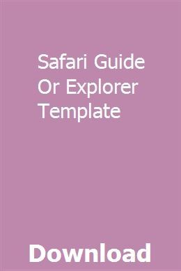 Safari Guide Or Explorer Template pdf download full online Gcse Physics Revision, Emt Basic, Study Island, Math Study Guide, Emt Study, Gcse Physics, Abnormal Psychology, Psychology Studies, Secondary Science