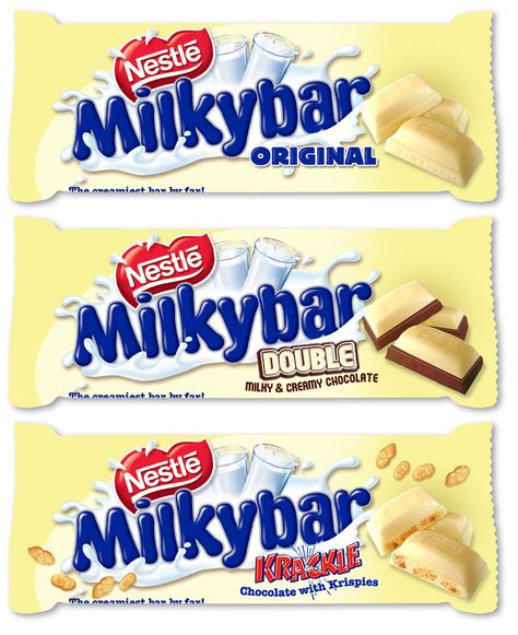 Nestle Milkybar- my favorite!! Milky Bar, Ghirardelli Chocolate Squares, Nostalgia Childhood, Cheesecake In A Jar, Disneyland Food, Retro Sweets, Ghirardelli Chocolate, Lindt Chocolate, Snack Shop