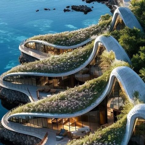 Maldives Architecture, Tu Delft, Ocean Nature, Villa House, Parametric Architecture, Parametric Design, Arch Daily, Island Home, Art Travel