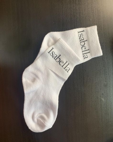 —- Personalised socks— No more odd socks!!! No more sock monsters (that steal 1) No more arguments of sock ownership 😂😂😂 Any personalisation & Any wording colour #personalisedsocks #personalisedgifts #socks #bestman #groomsmen #gift #groom #weddingpartygifts #pageboy #schoolsocks #namelabels Sock Monsters, Personalised Socks, Odd Socks, Sock Monster, Personalized Socks, Name Labels, Crazy Socks, Groomsmen Gift, Party Gifts