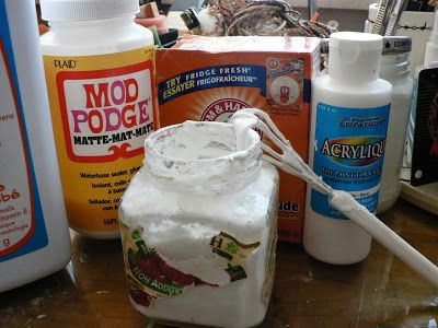 magpiedi-magpiedi: UPDATE ON MAKING GESSO Homemade Gesso, Furniture Molds, Plaster Painting, Holiday Quote, Craft Recipes, Dresses Christmas, Paste Recipe, Homemade Art, Money Saving Meals