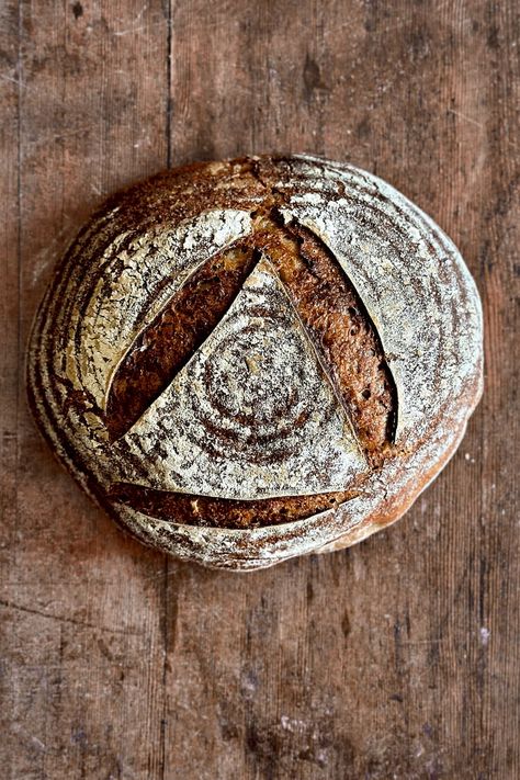 Rustic Sourdough Bread Recipe, Rye Sourdough Bread, Sourdough Rye Bread, Rye Sourdough, Sourdough Rye, Rye Bread Recipes, Bread Lame, Wild Yeast, Rye Flour