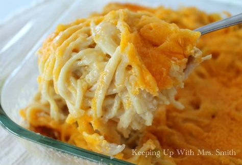 Low Sodium Casseroles, Healthy Chicken Spaghetti, Cheesy Chicken Spaghetti, Spaghetti Casserole, Kids Meal, Chicken Spaghetti, Dash Diet, Perfect Pasta, Cheesy Chicken