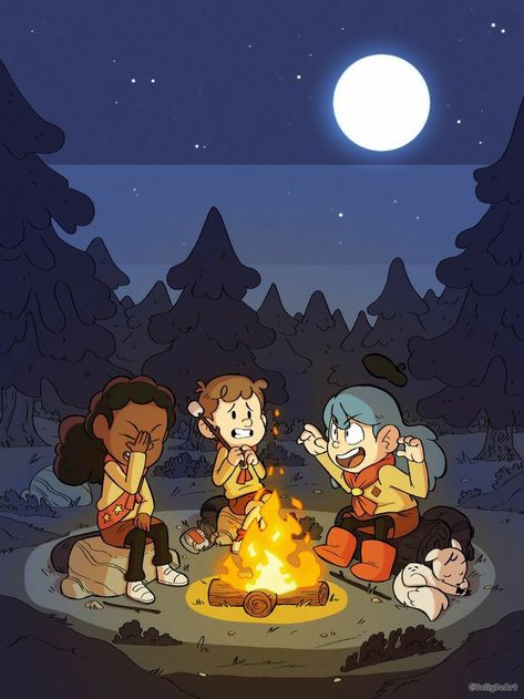 Campfire Drawing, Good Cartoons, Ghost Stories, Cartoon Shows, Art Sketchbook, Campfire, Drawing Inspiration, The Journey, Graphic Novel