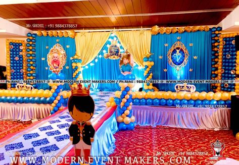 Theme For Birthday Party, Crown Theme, Prince Birthday Theme, Birthday Deco, Bday Decor, Birthday Theme Decoration, Prince Theme, Birthday Men