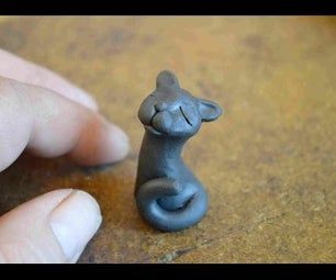 Clay Projects - Instructables Polymer Clay Cat, Miniature Cat, Clay Cat, Clay Ornaments, Clay Miniatures, Supply List, Miniature Books, Polymer Clay Tutorial, Clay Tutorials