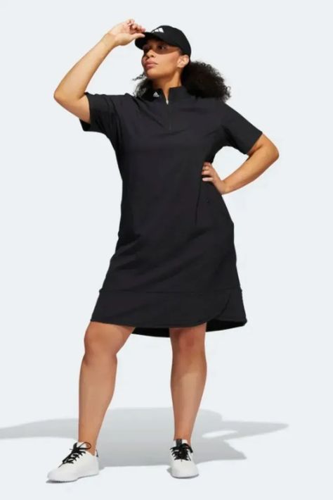 10 Places to Shop Plus Size Pickleball Clothing - Alexa Webb Pickleball Outfit, Adidas Skirt, Girls Golf, Golf Outfits Women, Frill Dress, Where To Shop, Golf Outfit, Ladies Golf, Pickleball