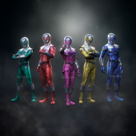 Power Rangers Poster, Ranger Armor, Power Rangers Time Force, Saban's Power Rangers, Power Rangers Movie, Power Rangers In Space, Power Rangers Fan Art, Captain America Movie, Power Rangers Samurai