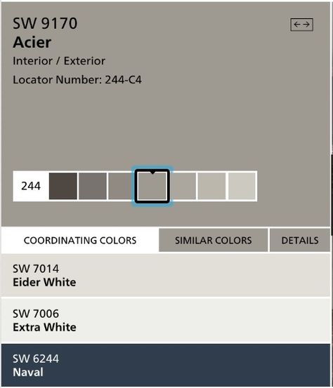 Sherwin Williams Acier Gray | TodaysCreativeLife.com Acier Paint Sherwin Williams, Acier Gray Sherwin Williams, Sherwin Williams Acier Exterior, Sherwin Williams Acier Gray, Acier Sherwin Williams Exterior, Acier Sherwin Williams, Sherwin Williams Acier, Bathroom Vanity Update, Gray Home Exterior