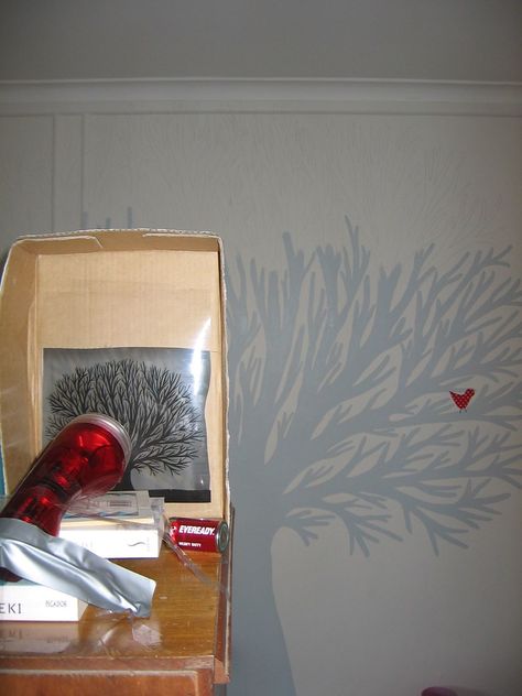 Wall Murals Painted Diy, Diy Projector, Postres Halloween, Overhead Projector, Idea Photo, Wall Murals Painted, Diy Bricolage, New Wall, Diy Wall Art