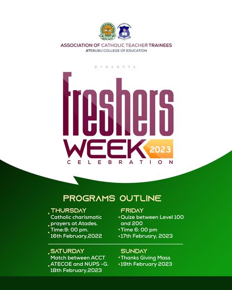 Freshers Orientation Flyer Design, Orientation Programme Poster, Orientation Flyer Design, Orientation Poster Design, Fyb Week Flyer Design, Flier Backgrounds, Flyer Design Layout Creative, Brand Flyer Design, Class Flyer Design