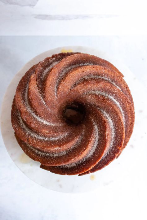 Apple Cider Donut Bundt Cake – Home Front Cooking Churro Bundt Cake Recipes, Churro Bundt Cake, Cinnamon Bundt Cake Recipes, Apple Cider Donut Bundt Cake, Donut Bundt Cake, Churro Cake, Kahlua Cake, Chocolate Dip, Yellow Cake Recipe