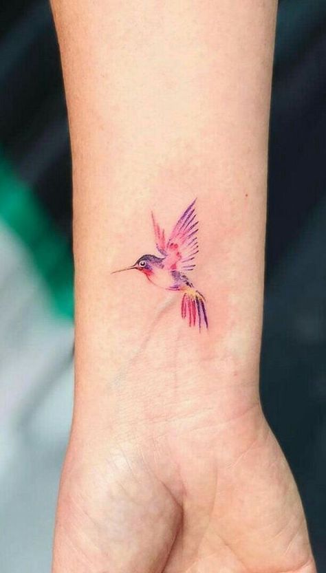 Lotusblume Tattoo, Tiny Bird Tattoos, Bird Tattoo Wrist, Bird Tattoos, Mother Tattoos, Inspiration Tattoos, Cat Tattoos, Śliczne Tatuaże, Hummingbird Tattoo